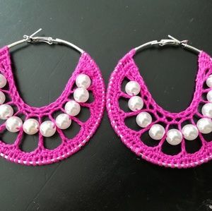 ❤Handmade❤crochet earrings